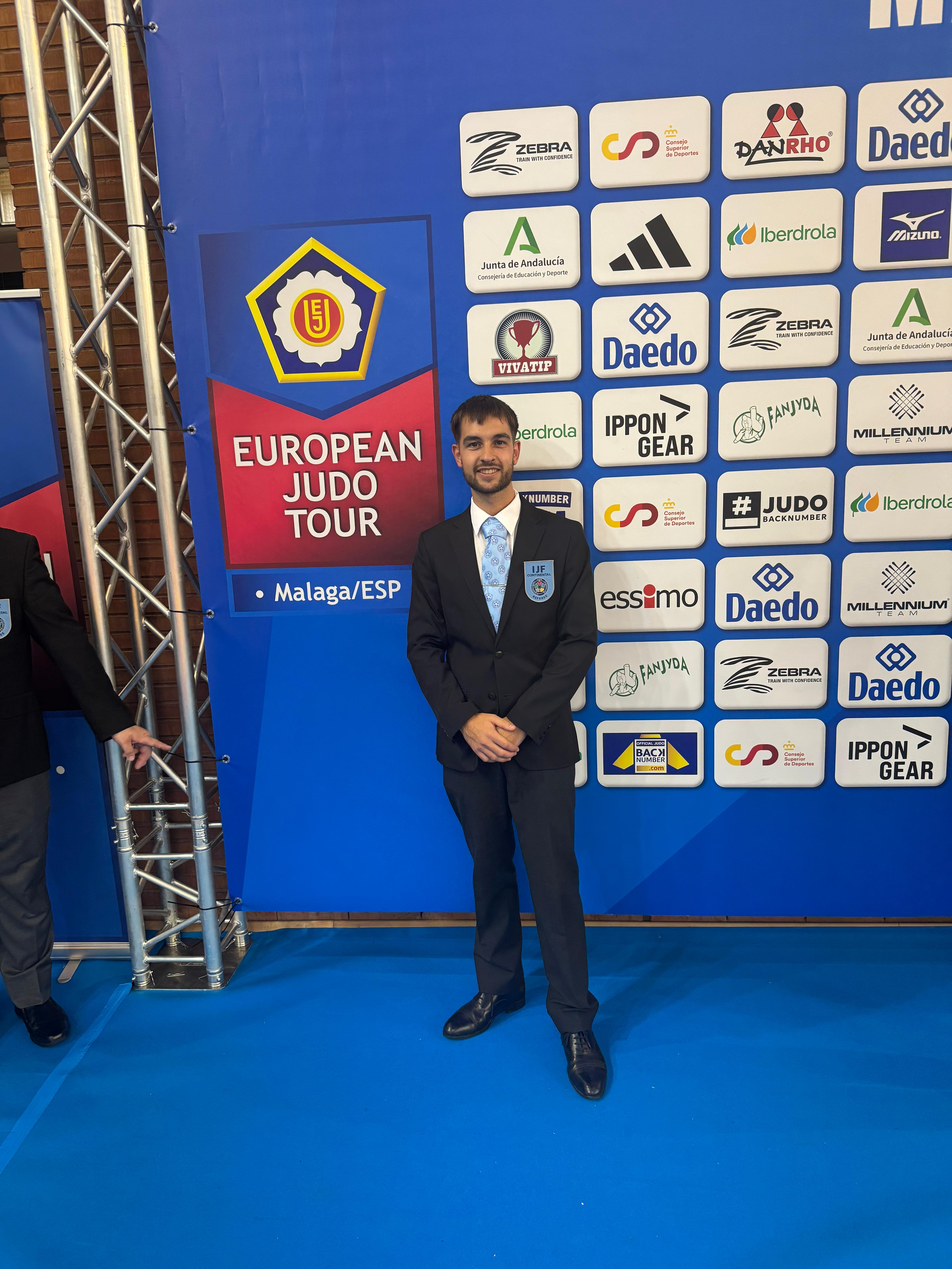 Asier Marco, ARBITRO CONTINENTAL DE JUDO. Málaga 12-10-25